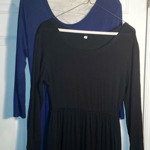 WOMENS Long Sleeve 100% Cotton Maxi Dresses